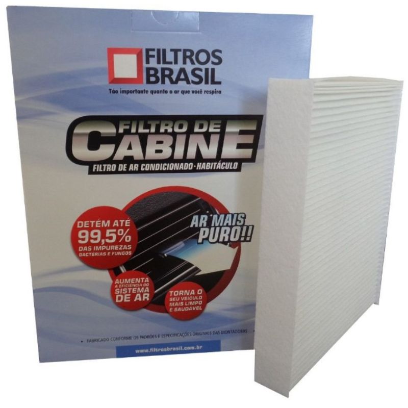 ELEMENTO DO FILTRO DE AR DA CABINE - FILTROS BRASIL - FB1158